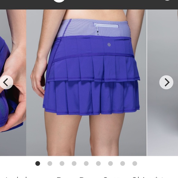 lululemon athletica Dresses & Skirts - lululemon athletica 8 Tall Women's Bruised Berry Pace Setter Skirt tennis golf